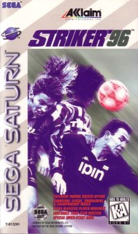 Striker '96 PAL Sega Saturn PAL box art